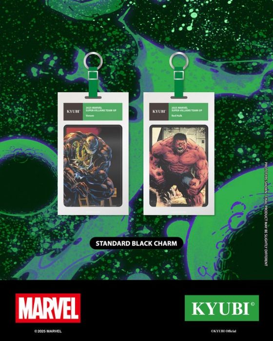 Kyubi 盲盒系列 - Marvel 金屬收藏卡掛飾系列 7 超級惡人