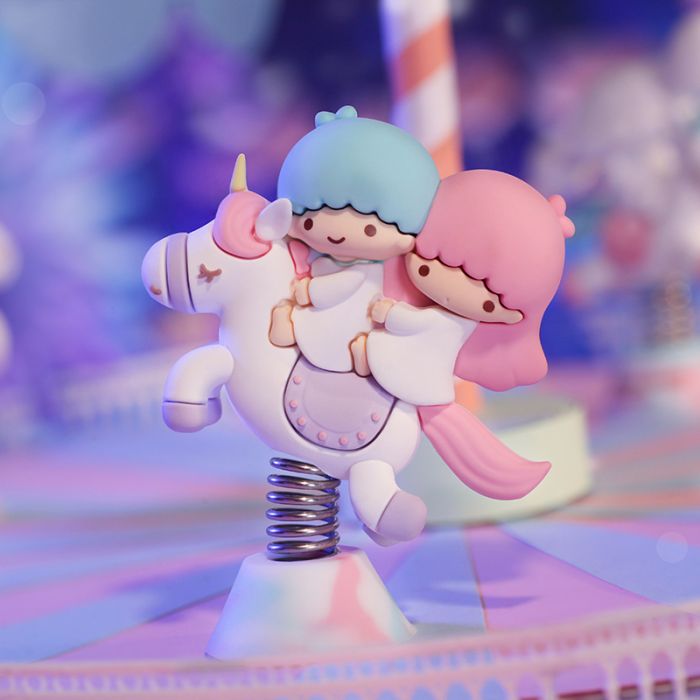 Langbowang 手辦系列 - Sanrio characters 旋轉木馬系列擺件