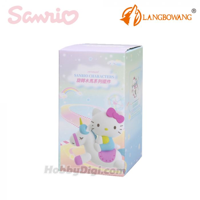 Langbowang 手辦系列 - Sanrio characters 旋轉木馬系列擺件