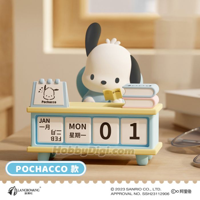 Langbowang 手辦系列 - Sanrio characters 課桌日曆系列擺件