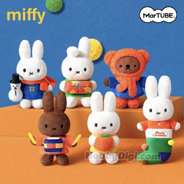 Mar Tube 馬克圖布 週邊手辦 - Miffy 毛絨公仔冬日系列