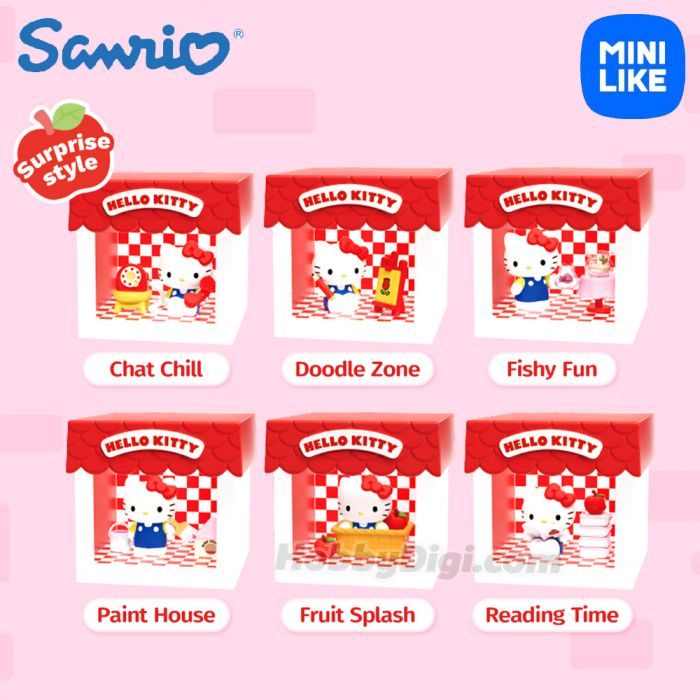 Mini Like 盲盒手辦 - Sanrio Hello Kitty 趣味小屋系列