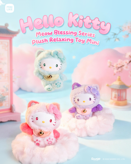 Mini Like 盲盒手辦 - Sanrio Hello Kitty 喵喵賜福系列
