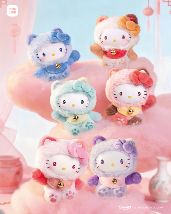 Mini Like 盲盒手辦 - Sanrio Hello Kitty 喵喵賜福系列