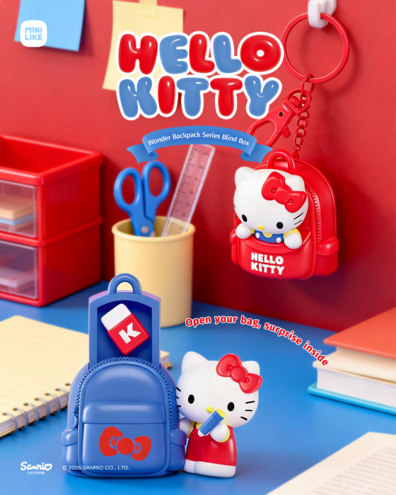 Mini Like 盲盒手辦 - Sanrio Hello Kitty 奇妙背包系列