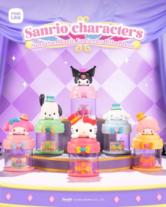Mini Like 盲盒手辦 - Sanrio 驚喜魔術罐系列