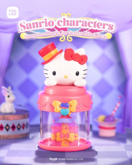 Mini Like 盲盒手辦 - Sanrio 驚喜魔術罐系列