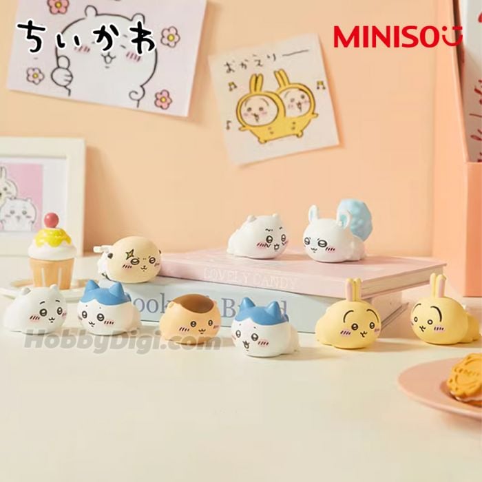 MINISO 名創優品盲盒手辦 - Chiikawa 趴姿小伙伴系列