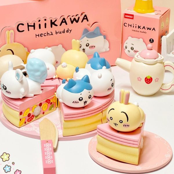 MINISO 名創優品盲盒手辦 - Chiikawa 趴姿小伙伴系列