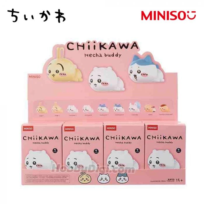 MINISO 名創優品盲盒手辦 - Chiikawa 趴姿小伙伴系列