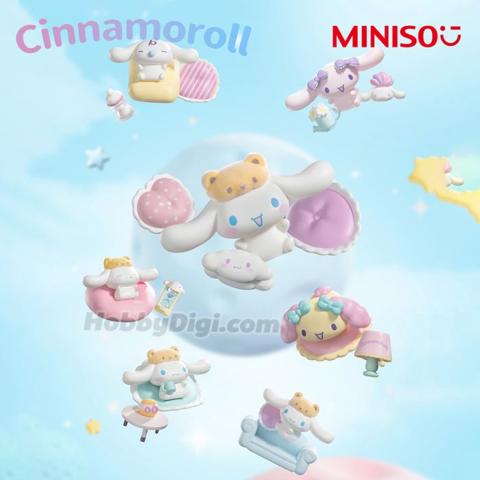 MINISO 名創優品盲盒手辦 - Sanrio 肉桂狗轉轉星球系列