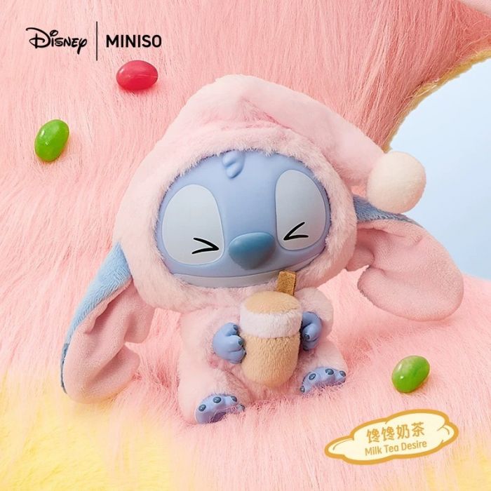 MINISO 名創優品盲盒手辦 - 迪士尼 史迪仔 再困也要吃一口系列
