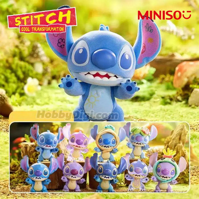 MINISO 名創優品盲盒手辦 - 迪士尼 史迪仔百變潮酷系列