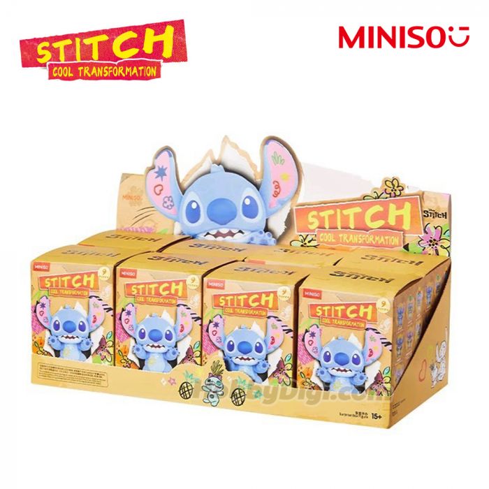 MINISO 名創優品盲盒手辦 - 迪士尼 史迪仔百變潮酷系列