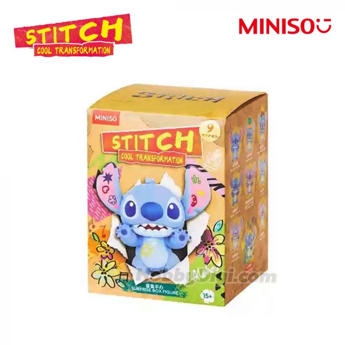 MINISO 名創優品盲盒手辦 - 迪士尼 史迪仔百變潮酷系列