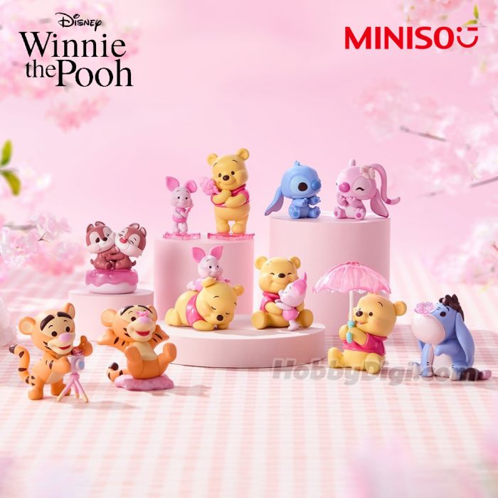 MINISO 名創優品盲盒手辦 - 迪士尼 小熊維尼 春日蜜語櫻花季系列
