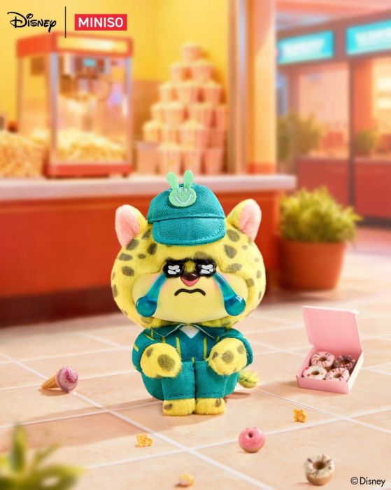 MINISO 名創優品盲盒手辦 - 迪士尼 優獸大都會2 抱膝心事簿搪膠毛絨系列