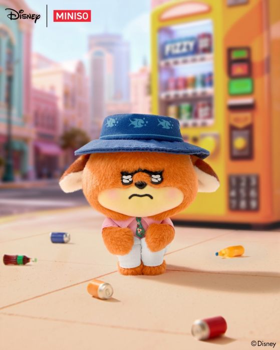 MINISO 名創優品盲盒手辦 - 迪士尼 優獸大都會2 抱膝心事簿搪膠毛絨系列