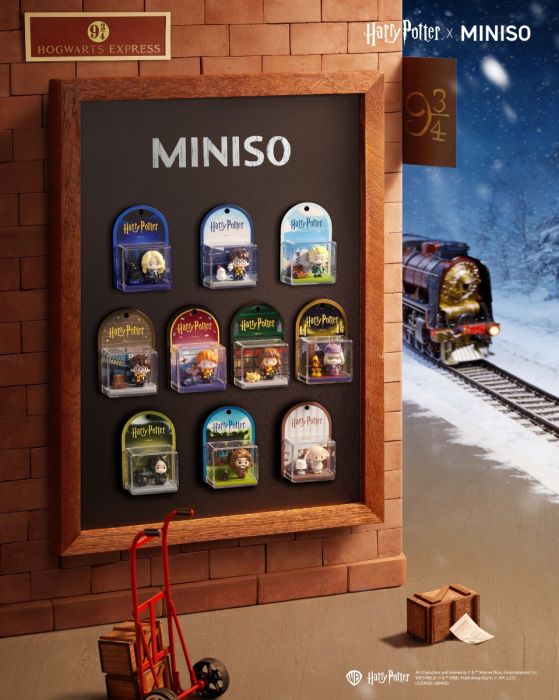 MINISO 名創優品盲盒手辦 - 哈利波特 小世界磁石貼系列