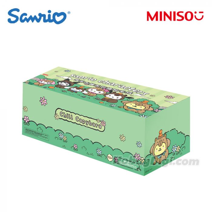 MINISO 名創優品盲盒手辦 - Sanrio 佛系水豚系列