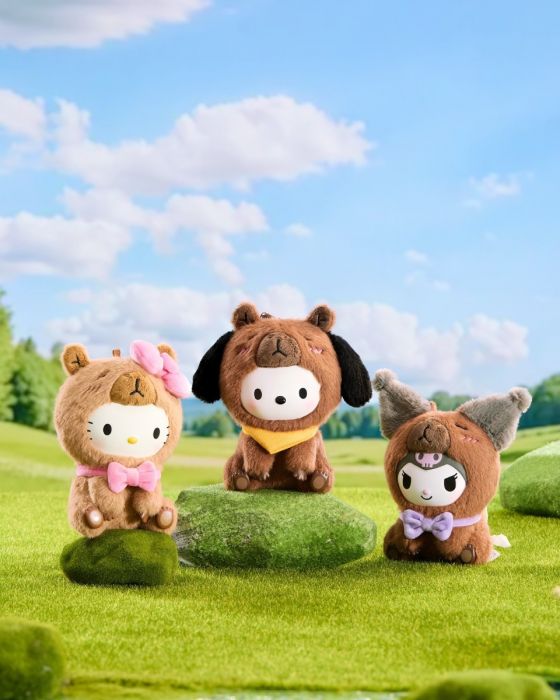 MINISO 名創優品盲盒手辦 - Sanrio 佛系水豚系列