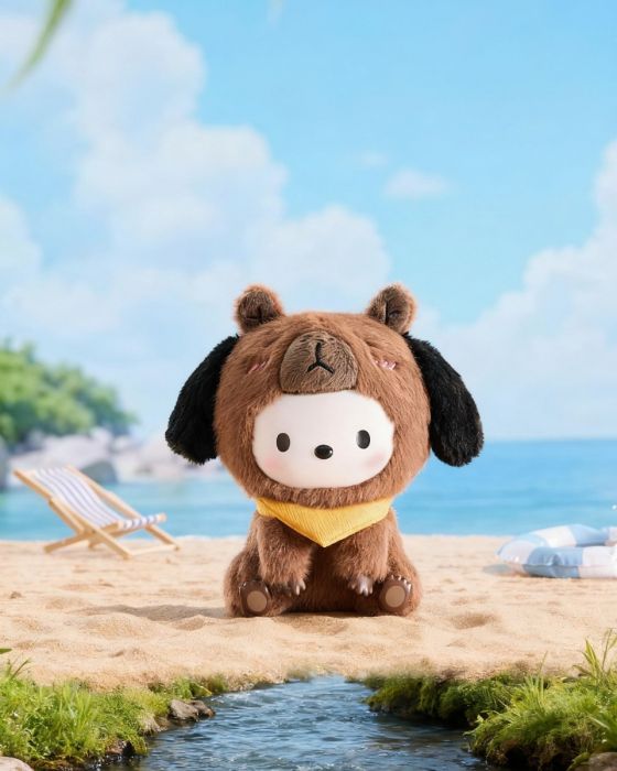 MINISO 名創優品盲盒手辦 - Sanrio 佛系水豚系列