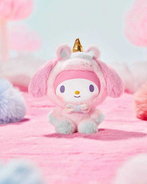 MINISO 名創優品盲盒手辦 - Sanrio 夢幻獨角獸毛絨吊飾系列