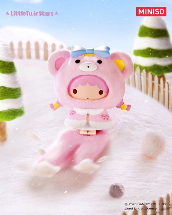 MINISO 名創優品盲盒手辦 - Sanrio 小斗篷植絨系列