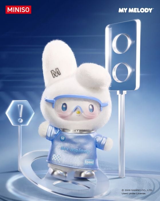 MINISO 名創優品盲盒手辦 - Sanrio Hello Kitty and Friends賽車俱樂部系列