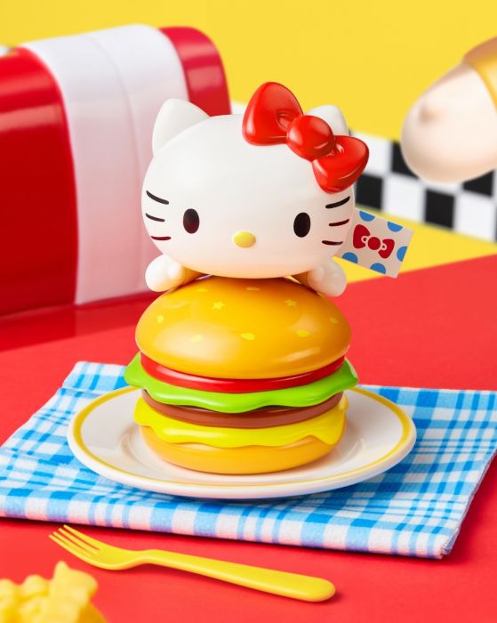 MINISO 名創優品盲盒手辦 - Sanrio Hello Kitty 復古餐廳系列