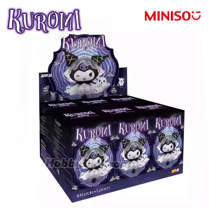 MINISO 名創優品盲盒手辦 - Sanrio Kuromi 暗夜物語系列