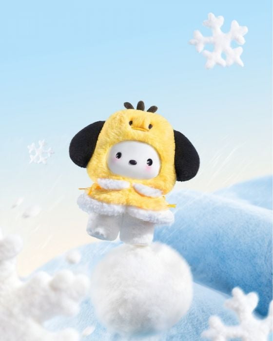 MINISO 名創優品盲盒手辦 - Sanrio 小斗篷毛絨搪膠公仔吊飾系列