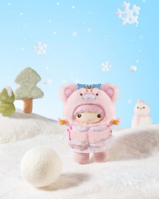 MINISO 名創優品盲盒手辦 - Sanrio 小斗篷毛絨搪膠公仔吊飾系列