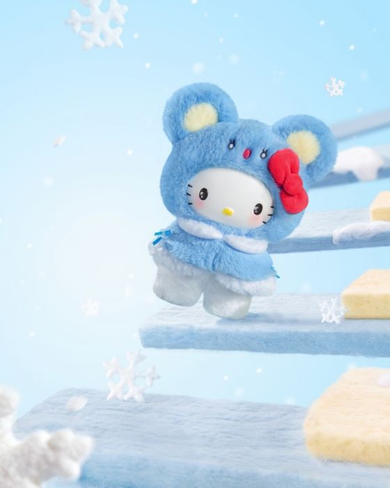 MINISO 名創優品盲盒手辦 - Sanrio 小斗篷毛絨搪膠公仔吊飾系列
