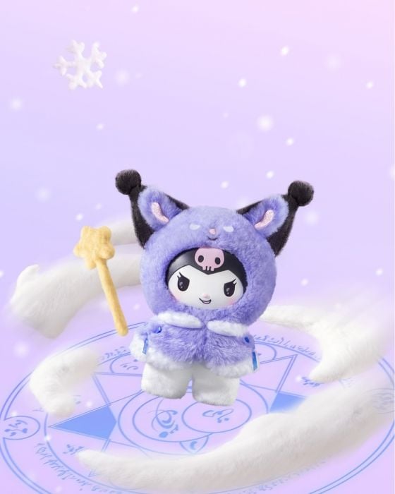 MINISO 名創優品盲盒手辦 - Sanrio 小斗篷毛絨搪膠公仔吊飾系列