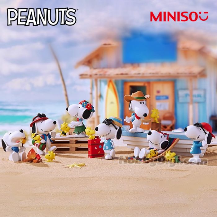 MINISO 名創優品盲盒手辦 - 史努比 旅途拍檔系列