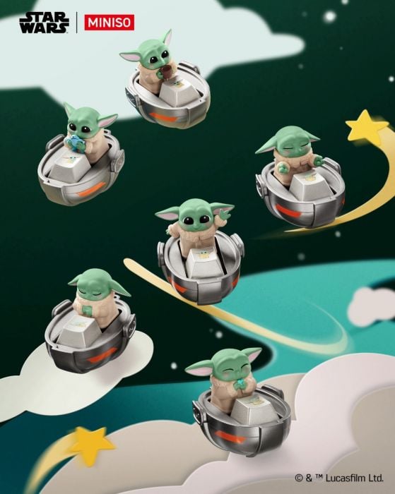 MINISO 名創優品盲盒手辦 - 星球大戰 古古鍵帽系列