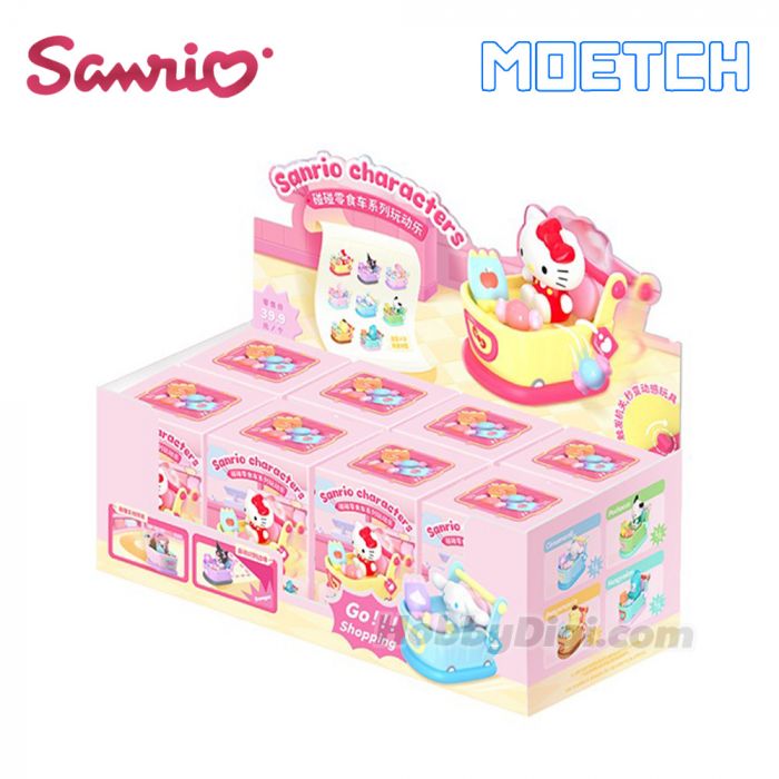 Moetch 盲盒手辦 - Sanrio 角色碰碰零食車系列