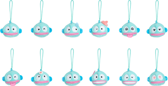 Moetch 盲盒手辦 - Sanrio 小水怪百變表情包毛絨捏捏樂系列