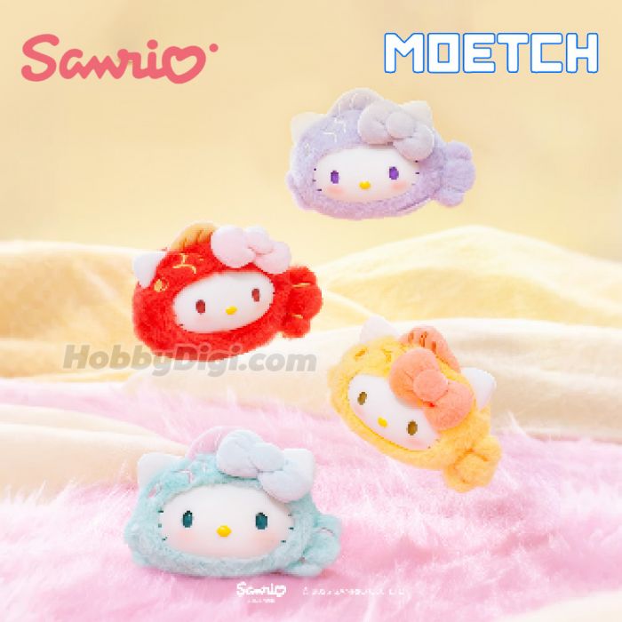 Moetch 盲盒手辦 - Sanrio Hello Kitty喜遇錦鯉搪膠毛絨系列
