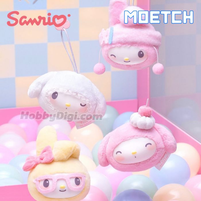 Moetch 盲盒手辦 - Sanrio My Melody乖萌小兔搪膠毛絨系列