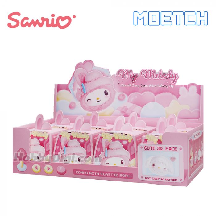 Moetch 盲盒手辦 - Sanrio My Melody乖萌小兔搪膠毛絨系列