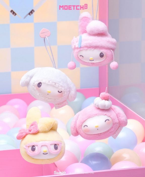 Moetch 盲盒手辦 - Sanrio My Melody乖萌小兔搪膠毛絨系列