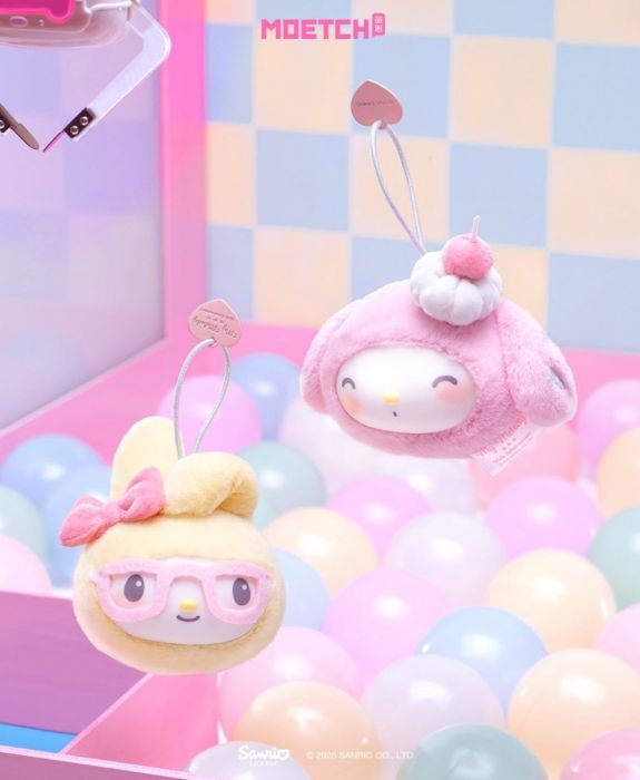 Moetch 盲盒手辦 - Sanrio My Melody乖萌小兔搪膠毛絨系列