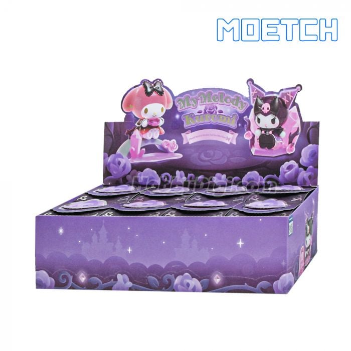 Moetch 盲盒手辦 - Sanrio My Melody & Kuromi 花蔓秘境系列