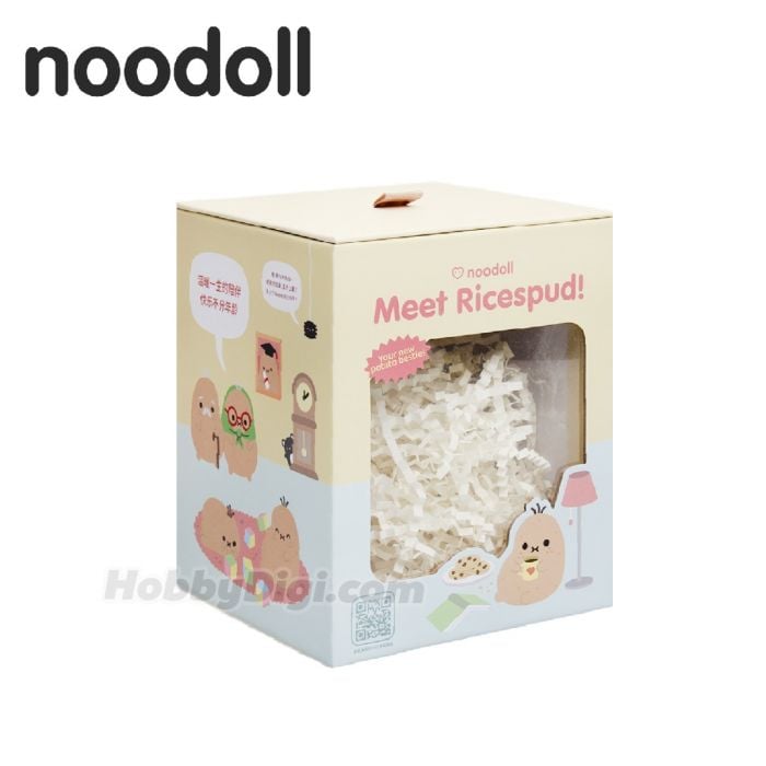 Noodoll 毛公仔展示盒 - 坐姿薯仔展示盒