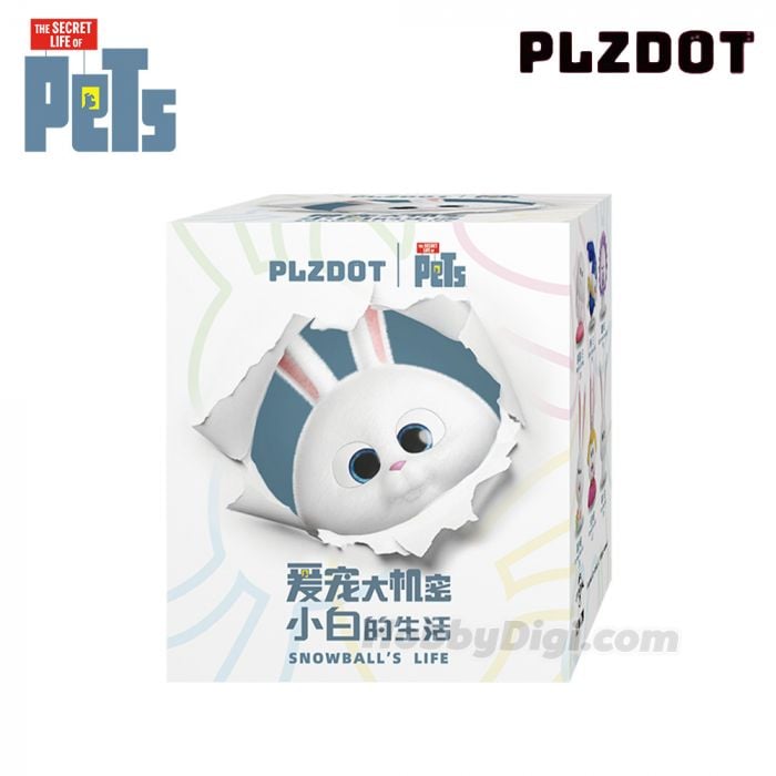 PLZDOT 盲盒手辦 - 寵物當家 雪球的生活系列