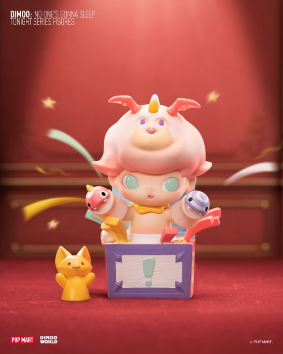 Pop Mart 泡泡瑪特盲盒手辦 - Dimoo 今晚不準睡系列