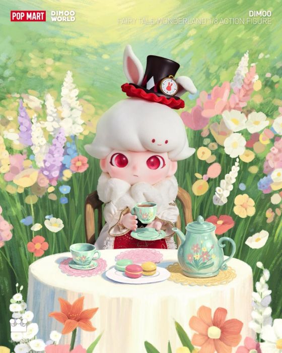 Pop Mart 泡泡瑪特 1/8可動公仔 - Dimoo 童話奇境系列 (原盒1款)