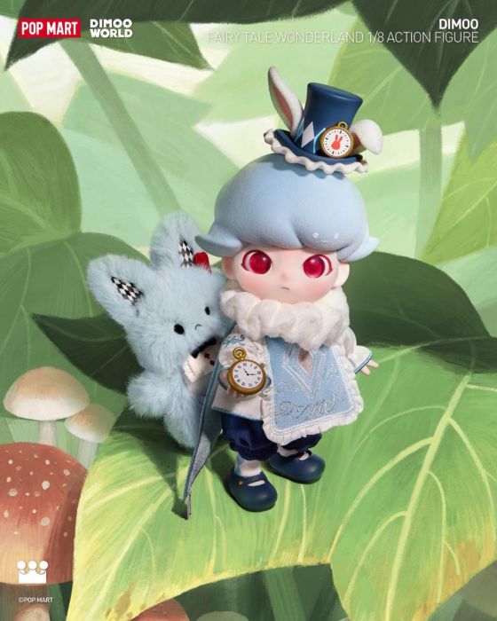 Pop Mart 泡泡瑪特 1/8可動公仔 - Dimoo 童話奇境系列 (原盒1款)